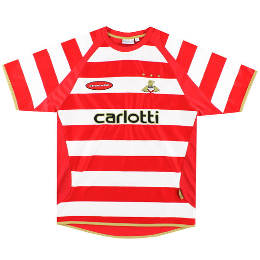 2006-07 Doncaster Rovers Carlotti Home Shirt XL