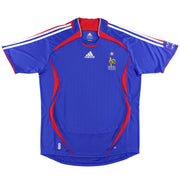 2006-07 France adidas Home Shirt *Mint* L