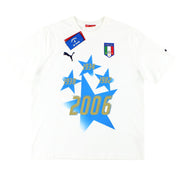2006-07 Italy Puma 'Campioni Del Mondo' Graphic Tee *BNIB* XXL