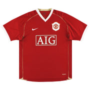 2006-07 Manchester United Nike Home Shirt XXL