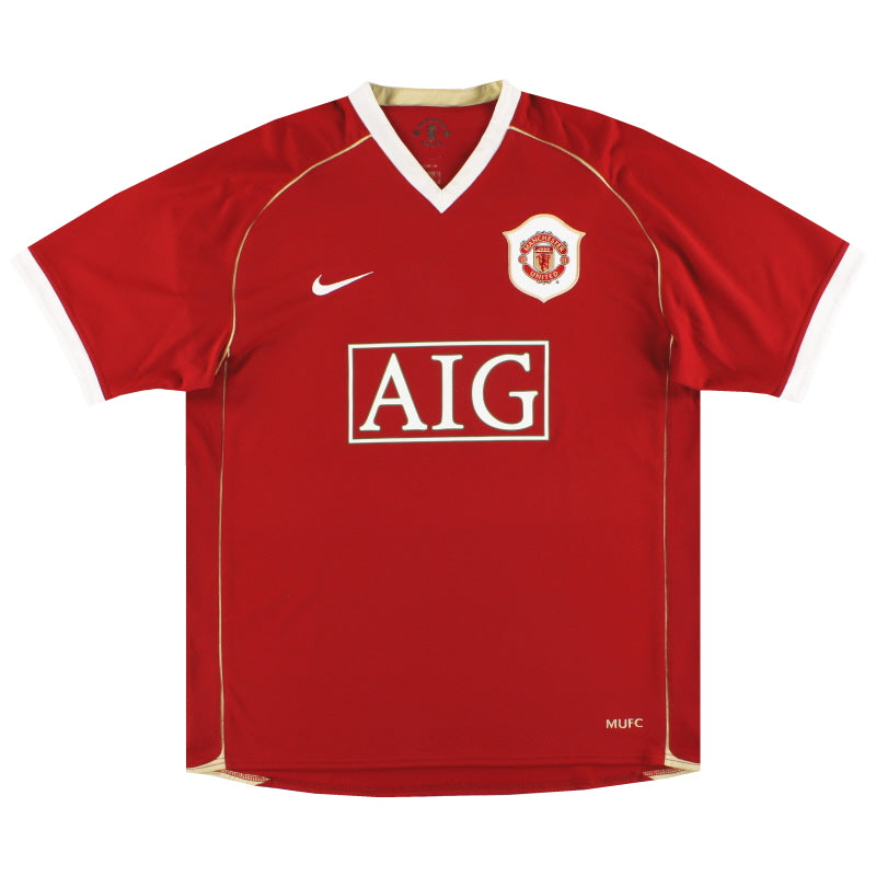 2006-07 Manchester United Nike Home Shirt XXL