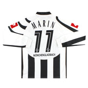 2006-07 Borussia Monchengladbach Kappa Home Shirt Marin #11 L/S XL