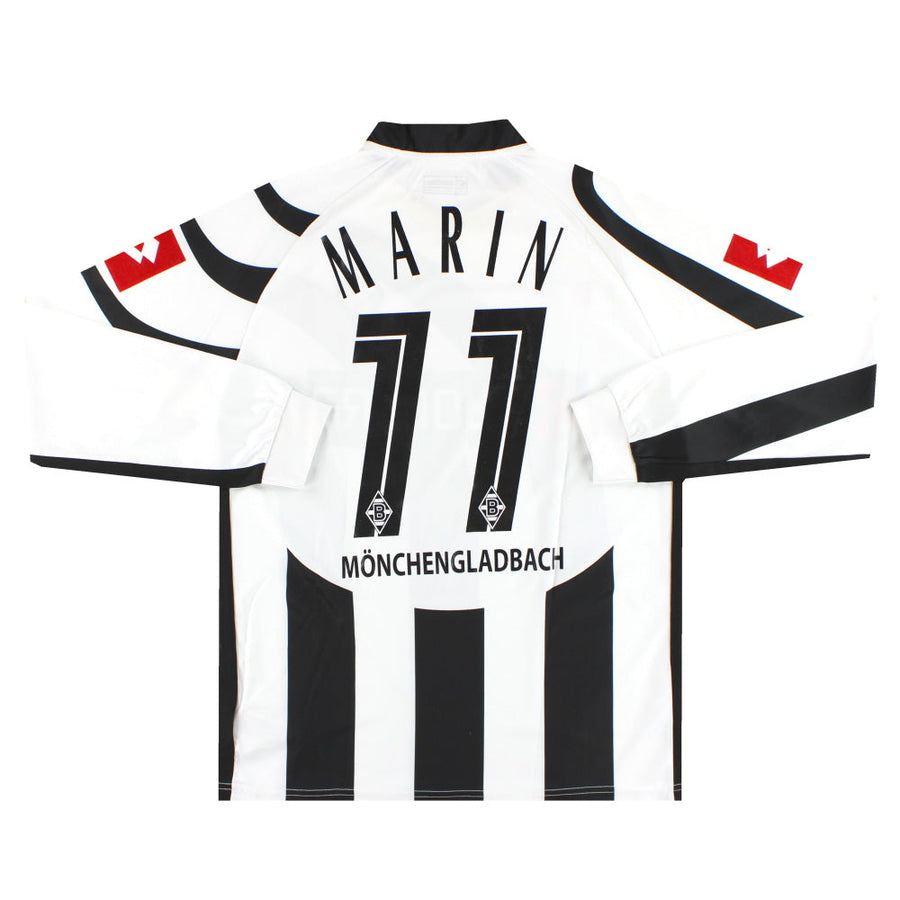 2006-07 Borussia Monchengladbach Kappa Home Shirt Marin #11 L/S XL