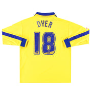 2006-07 Southampton Match Issue Third Shirt Dyer #18 L/S M