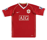 2006-07 Manchester United Nike Home Shirt Smith #14 XL.Boys