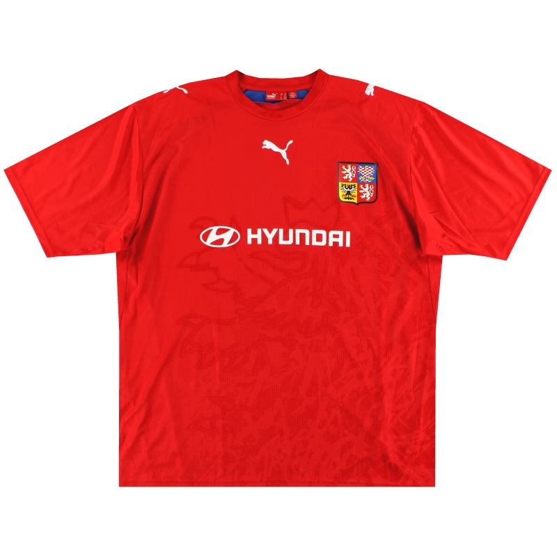 2006-08 Czech Republic Puma Home Shirt *Mint* XL