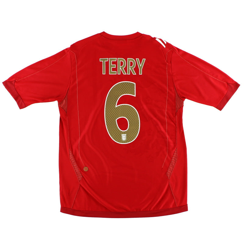 2006-08 England Umbro Away Shirt Terry #6 *Mint* XL