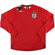 2006-08 England Umbro Away Shirt L/S *w/tags*