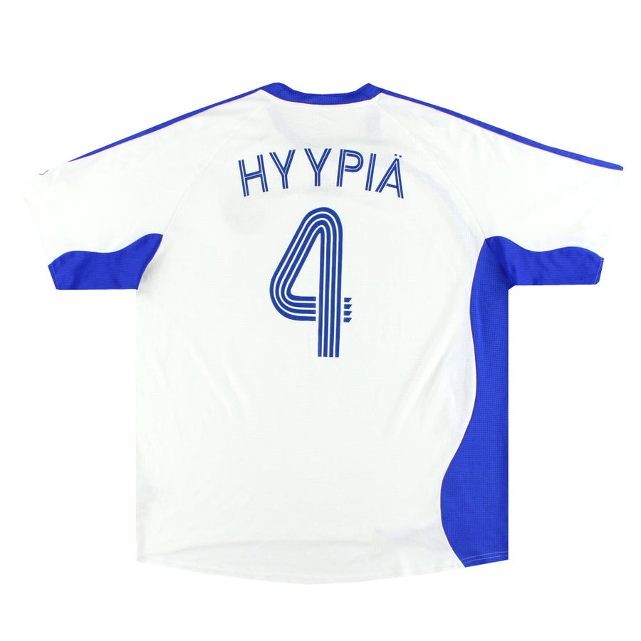 2006-08 Finland adidas Home Shirt Hyypia #4 XL
