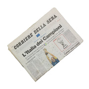 2006 Italy World Cup Winning Newspaper Corriere Della Sera