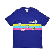2006 Japan Adidas Samurai Blue Supporters Tee (M)