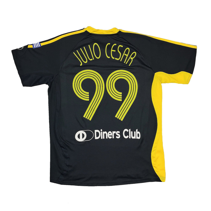 2006/07 Aek Athens Julio Cesar #99 Away Shirt (S) Adidas