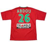 2006/07 Sedan Abdou #26 *Match Issue* Home Shirt (L) Hummel