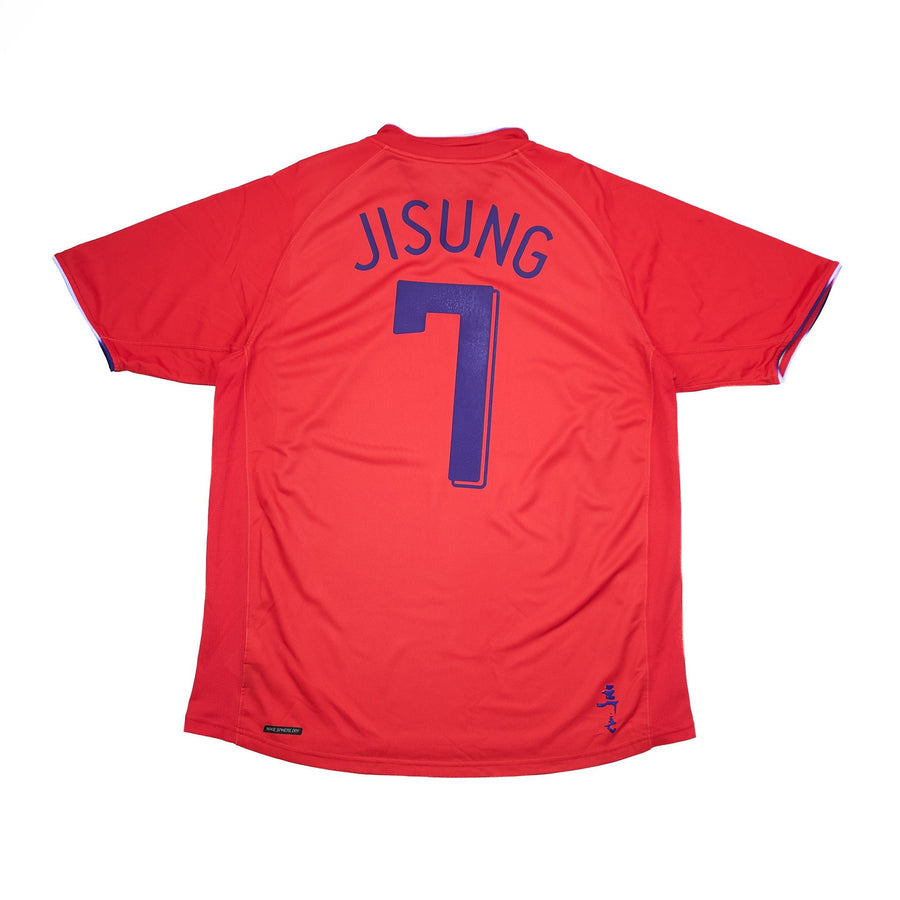 2006/08 South Korea Ji Sung #7 home Shirt (L) Nike