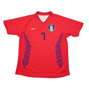 2006/08 South Korea Ji Sung #7 Home Shirt (L) Nike
