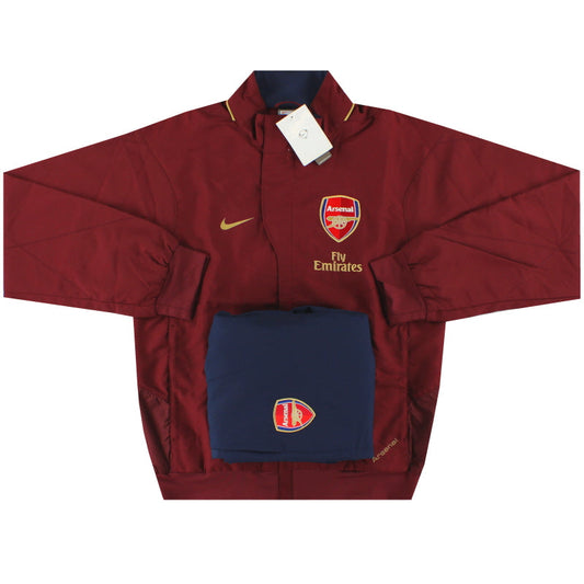 2007-08 Arsenal Nike Presentation Tracksuit *w/tags*