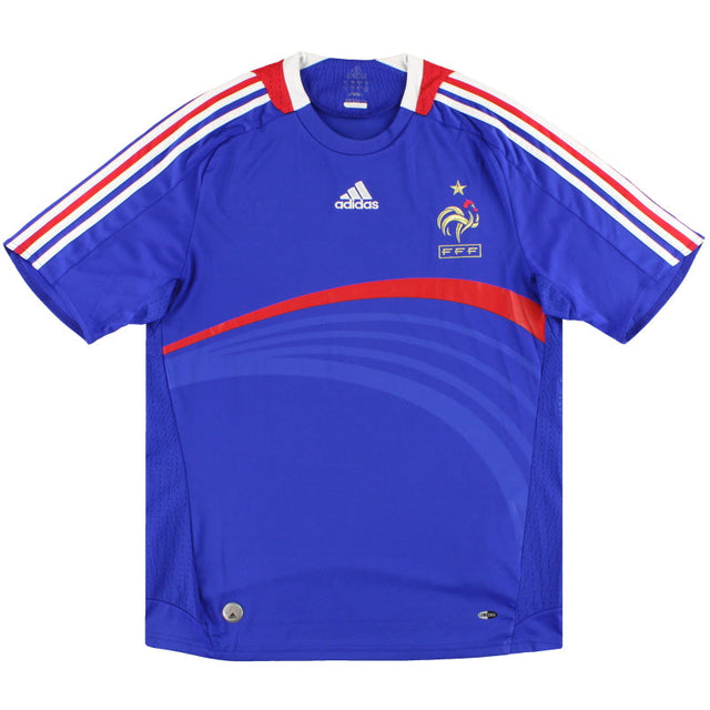 2007-08 France adidas Home Shirt S