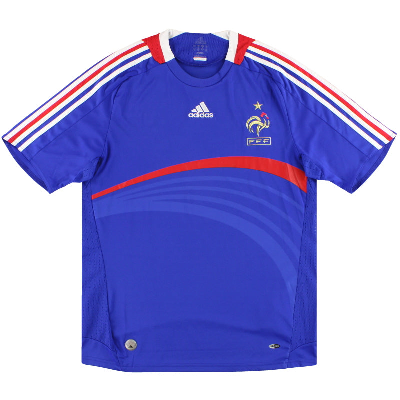 2007-08 France adidas Home Shirt XL