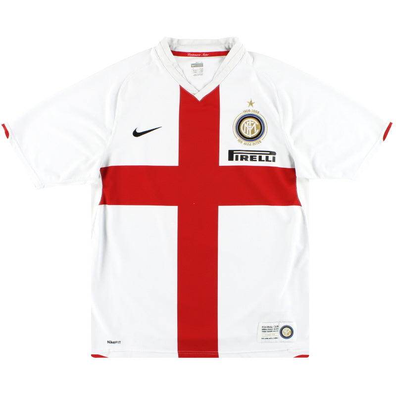 2007-08 Inter Milan Nike Centenary Away Shirt XXL