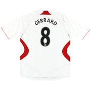 2007-08 Liverpool adidas Away Shirt Gerrard #8 XL