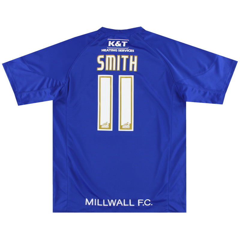 2007-08 Millwall Bukta Home Shirt Smith #11 *Mint* L