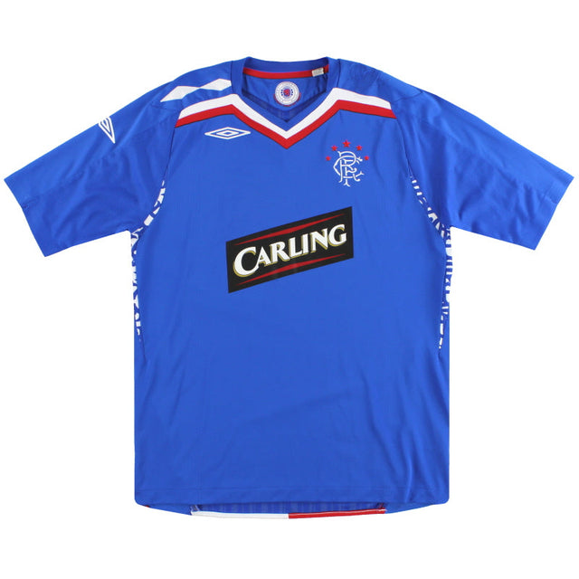 2007-08 Rangers Umbro Home Shirt L – Classic Football Kit