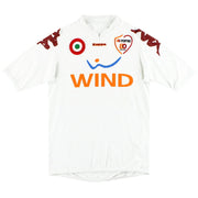 2007-08 Roma Kappa 80th Anniversary Away Shirt XL