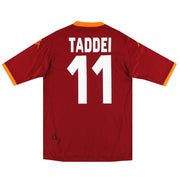 2007-08 Roma Kappa Home Shirt Taddei #11 *As New* XL