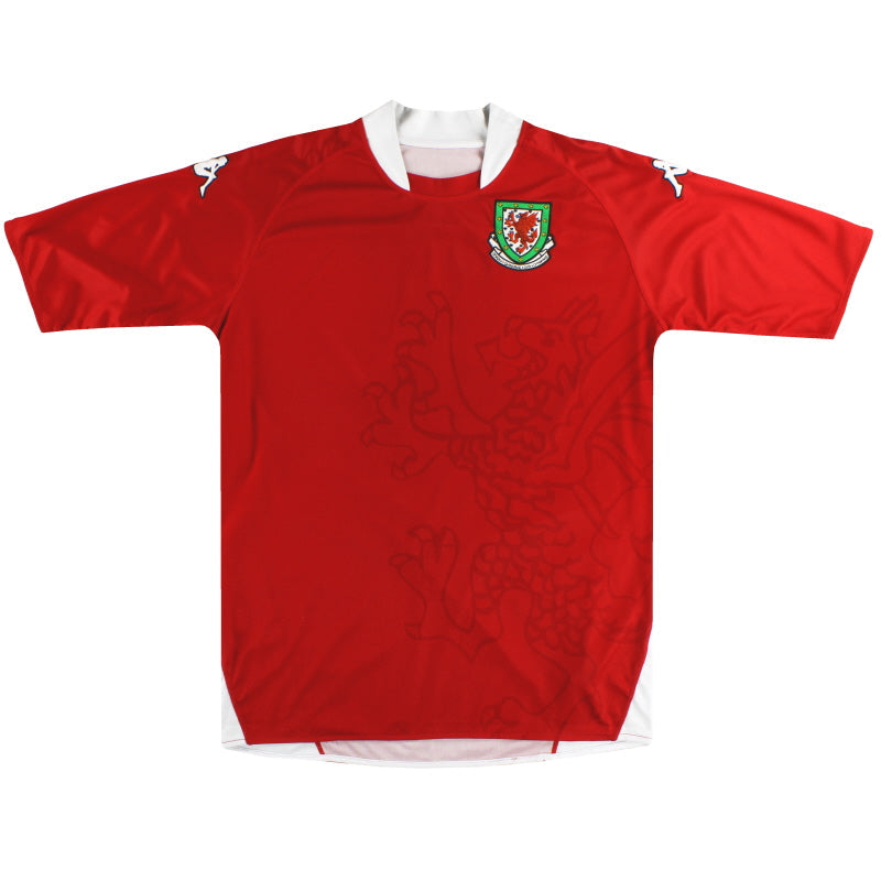 2007-08 Wales Kappa Home Shirt *Mint* L