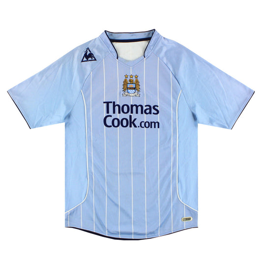 2007-08 Manchester City Le Coq Sportif Home Shirt L