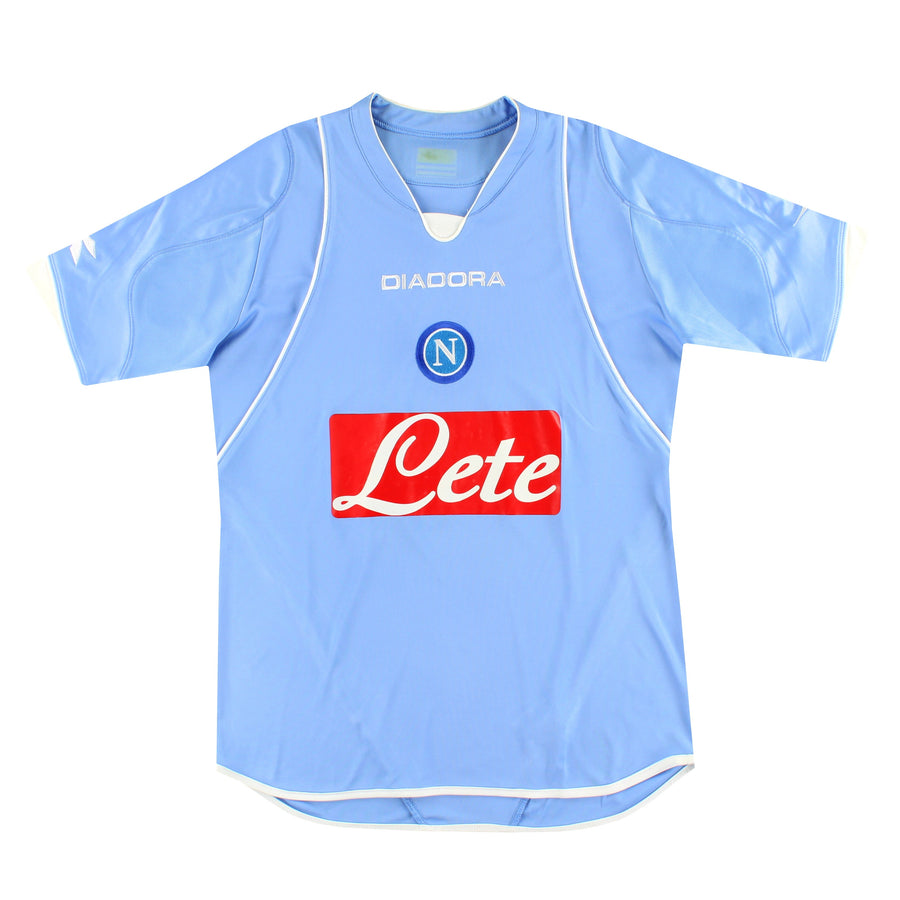 2007-08 Napoli Diadora Home Shirt S