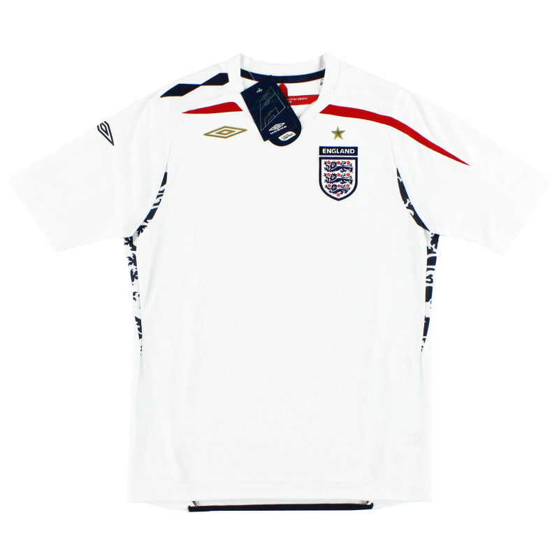 2007-09 England Umbro Home Shirt *BNIB* Y M