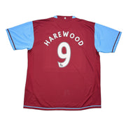 2007/08 Aston Villa Harewood #9 Home Shirt (XXL) Nike