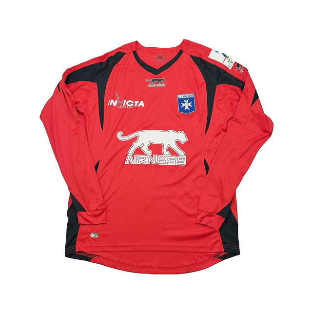 2007/08 Auxerre Jaures #3 *Match Issue* L/S Away Shirt (XL) Airness