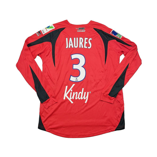 2007/08 Auxerre Jaures #3 *Match Issue* L/S Away Shirt (XL) Airness