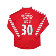 2007/08 Benfica Adu #30 L/S Home Shirt (M) Adidas
