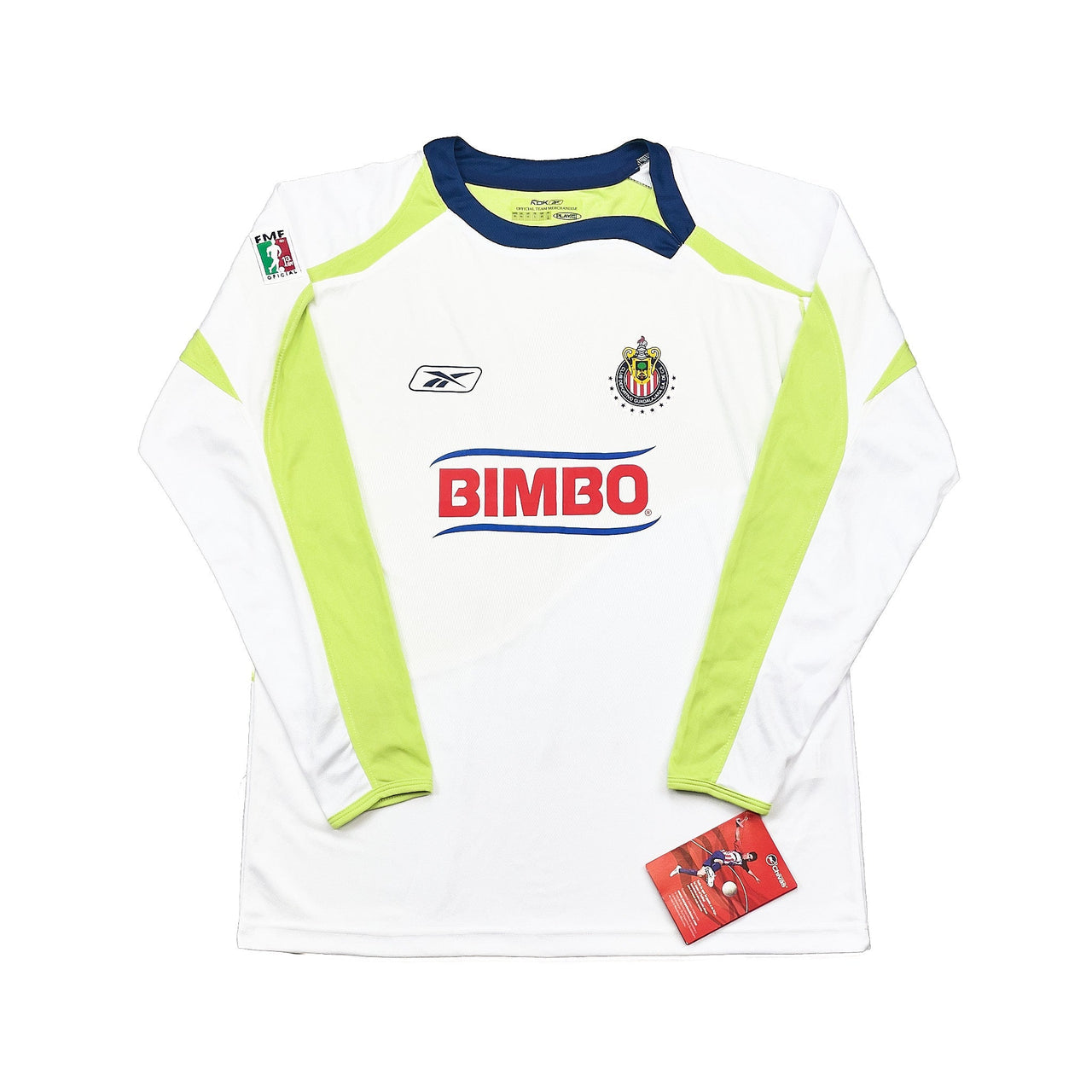 2007/08 Chivas Guadalajara Chicharito #25 *BNWT* L/S Away Shirt (M) Reebok