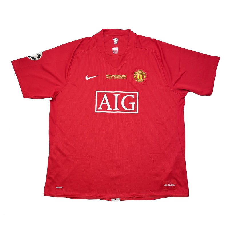 2007/08 Manchester United Giggs #11 *C/L Final* Home Shirt (XXXL) Nike