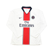 2007/08 PSG Pauleta #9 *Player Issue* L/S Away Shirt (XL) Nike