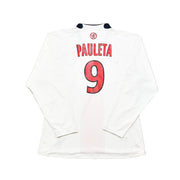 2007/08 PSG Pauleta #9 *Player Issue* L/S Away Shirt (XL) Nike