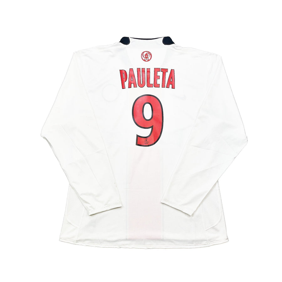 2007/08 PSG Pauleta #9 *Player Issue* L/S Away Shirt (XL) Nike