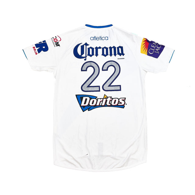 2007/08 PUEBLA #22 *SQUAD SIGNED* HOME SHIRT (S) ATLETICA