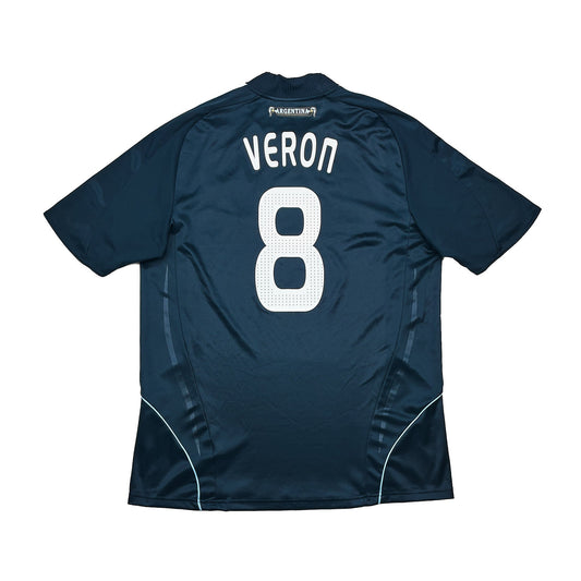 2007/09 Argentina Veron #8 Away Shirt (XL) Adidas