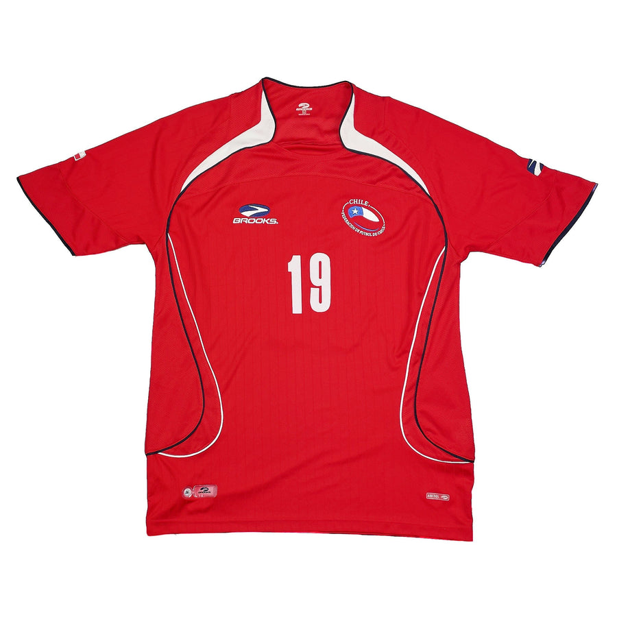 2007/09 Chile #19 Home Shirt (L) Brooks