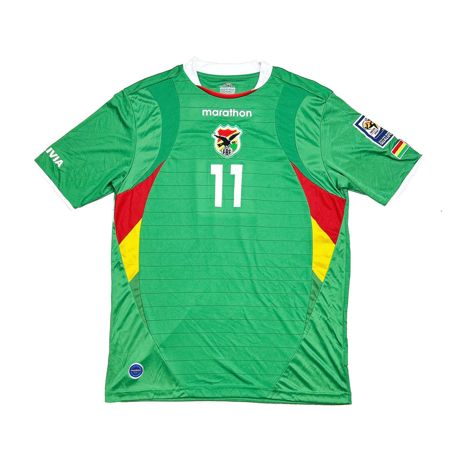 2007/10 Bolivia #11 *Player Issue* Home Shirt (XL) Marathon