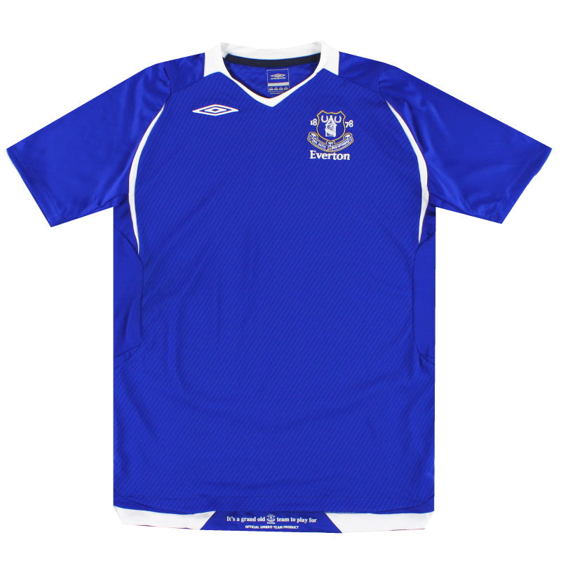 2008-09 Everton Umbro Home Shirt *Mint* XL.Boys