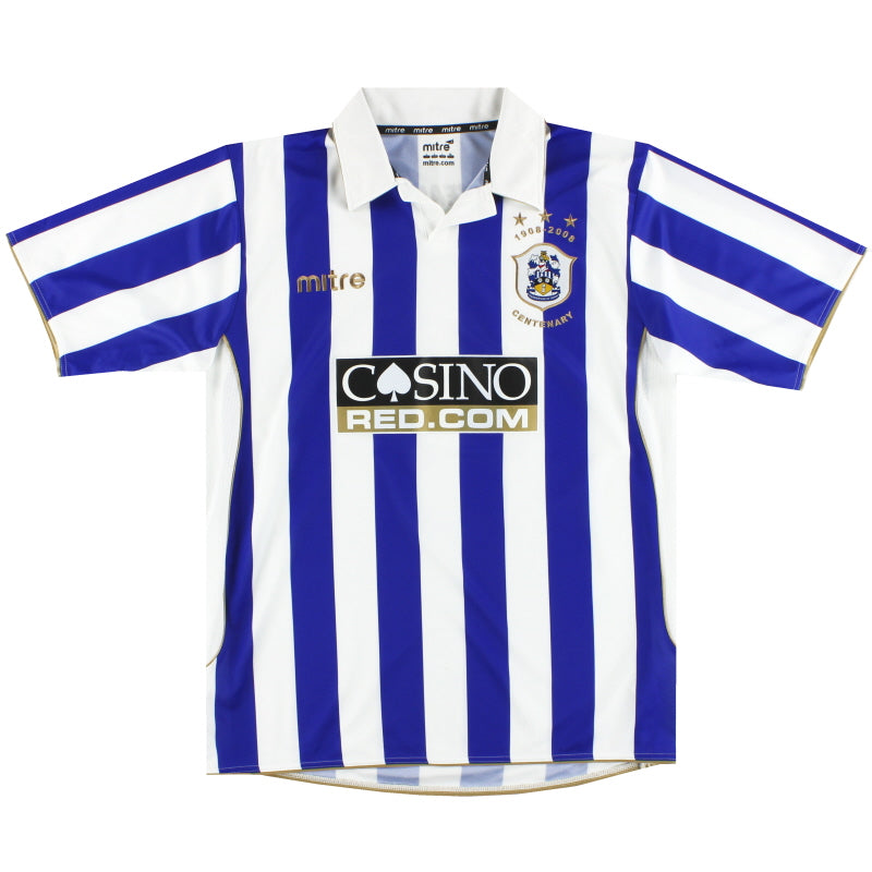 2008-09 Huddersfield Mitre Centenary Shirt XL