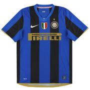 2008-09 Inter Milan Nike Home Shirt M