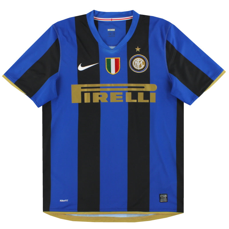 2008-09 Inter Milan Nike Home Shirt M