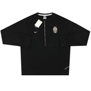 2008-09 Juventus Nike 1/2 Button Tee L/S *BNIB* XL